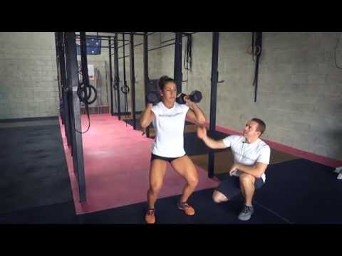 Dumbbell Clean And Jerk (Exercises.com.au)