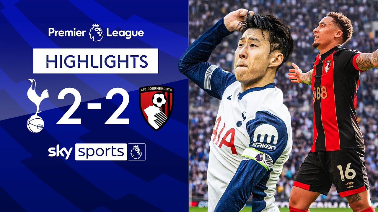 Spurs fight back from two down to earn point | Tottenham Hotspur 2-2 Bournemouth | EPL Highlights