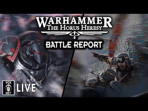Another Day in the Korp! Imperialis Militia Vs Raven Guard! | 3000pts Battle Report | Horus Heresy
