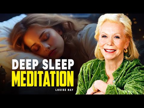 8 HOUR Sleep Meditation + Affirmations for Self Love | Evening Meditation | Louise Hay