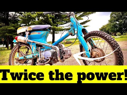 How to BIG BORE Engine Swap Honda Passport C70 LIFAN 140CC Step-by-step