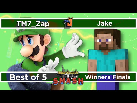 BWS 53 Winners Finals - TM7_Zap (Luigi) v Jake (Steve) - CFL SSBU