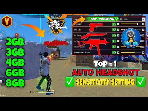 Free Fire Headshot Setting After Ob51 Update 2025⚡Best Sensitivity Settings ⚙️| Sensitivity Setting 