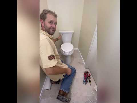 Install a new toilet in 1 hour. Kohler Highline Arc 1.28 GPF Elongated toilet with Soft Close seat!