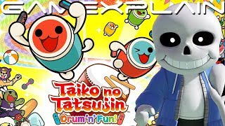 Undertale DLC in Taiko no Tatsujin: Drum 'n' Fun Gameplay (Megalovania!)