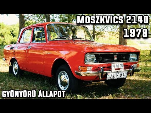 Moszkvics 2140/1500 (1978) | BEMUTATÓ | Gyönyörűen FELÚJÍTOTT Moszkvics! ⚡️