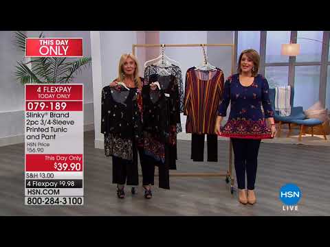 HSN | Slinky Brand Fashions 08.12.2018 - 03 PM