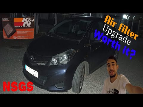 INSTALLING K&N AIR FILTER ON MY DIESEL YARIS ( TOYOTA YARIS UPGRADE- AIR FILTER)