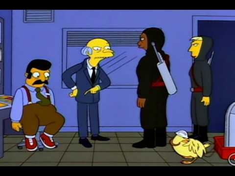 Die Simpsons Marsch zurück an die Arbeit Stewart