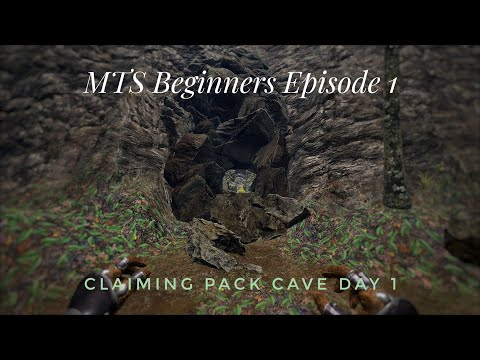 Raiding Hunter Cave and Claiming Pack Cave Day 1 l MTS Beginners Episode 1