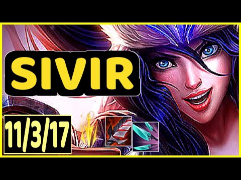 SIVIR VS DRAVEN - 11/3/17 KDA ADC GAMEPLAY CHALLENGER I
