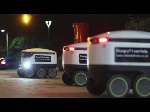 Starship Delivery Robot Video 2005