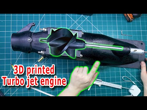 Will My 3D Printed Jet Engine Explode at Full Speed - DIY Turbojet with 3D Printed