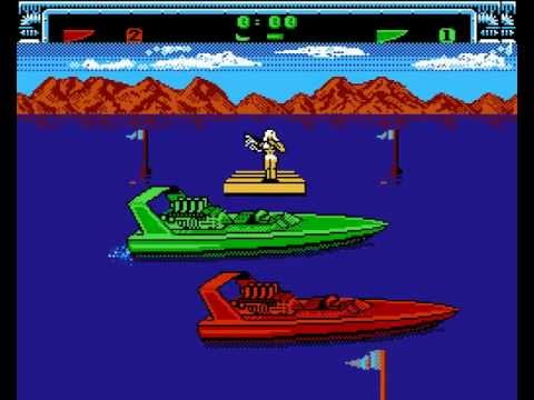 Eliminator Boat Duel Walkthrough NES HD 1080p
