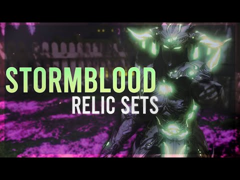 Every Stormblood Relic Set! Antiquated to Physeos | FFXIV Glamour | FFXIV