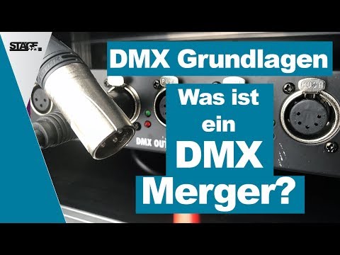 Was ist ein DMX Merger? - DMX Grundlagen Tutorial für Anfänger | stage.basic