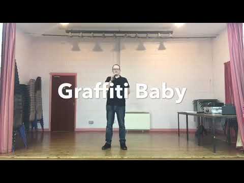 BEGINNER LINE DANCE LESSON 17 - Graffiti Baby