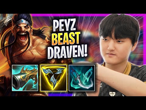 PEYZ IS A BEAST WITH DRAVEN! - GEN Peyz Plays Draven ADC vs Ashe! | Season 2023