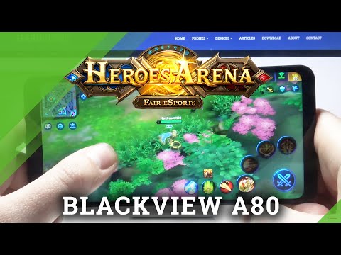 How to Play Heroes Arena on BLACKVIEW A80 – Gameplay Test