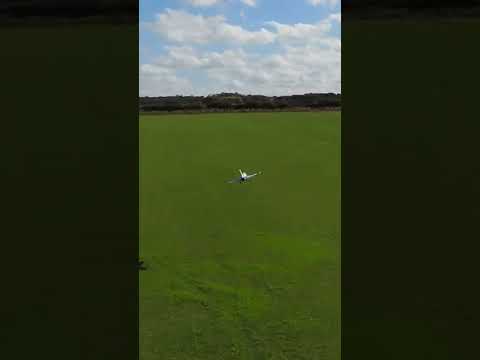 EDF Jet Landing following with Drone