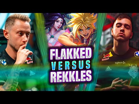 FLAKKED TRIES EZREAL WITH NEW BUILD vs KC REKKLES! - G2 Flakked Plays Ezreal ADC vs Soraka! |