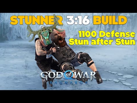 This 1100 DEF Stunner Build is OP! GMGOW NG+ [No Damage] - God of War Ragnarok