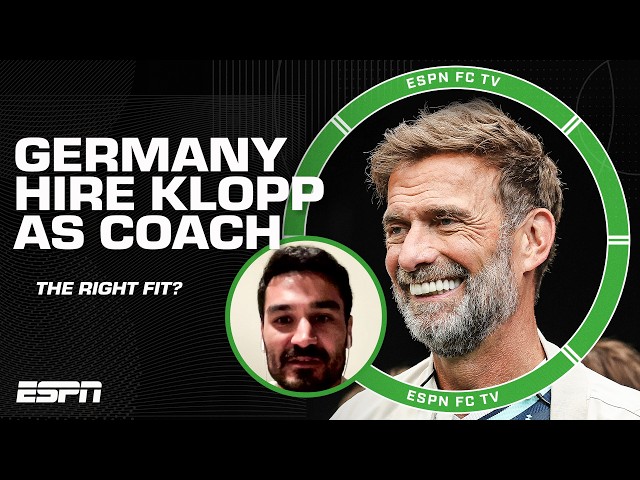 REACTION to Germany hiring Jürgen Klopp as head coach 🇩🇪 Can he fix their problems? | ESPN FC
