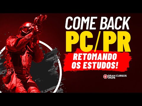 Concurso PCPR: Come Back Retomando os estudos! - Direito Administrativo com Prof. Rodrigo Cardoso