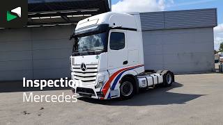 Mercedes-Benz Actros 1848 Actros 4X2 GigaSpace Mega 2x Tanks ACC Navi Standkli truck tractor | Image 4 - Autoline