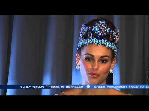 Rolene Strauss on being crowned Miss World
