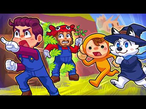 Mario Odyssey Geoguessr but EVERYONE is on a TEAM!