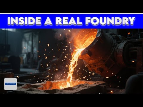 How a Modern Iron Foundry Works | Full Process Explained (2025 Documentary)