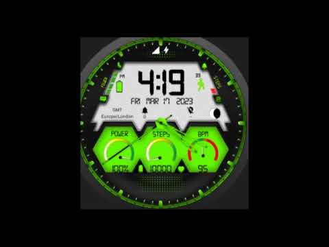 HX007 Hybrid Watch Face