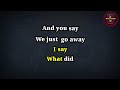 You say by Vertical Horizon/Karaoke Fan made.