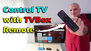 How to control TV with TVBox Remote Control