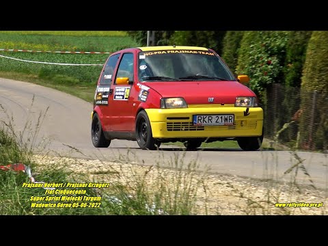 Prajsner N. / Prajsner G. - Fiat Cinquecento - Super Sprint Targum Wadowice Górne - 05-06-2022