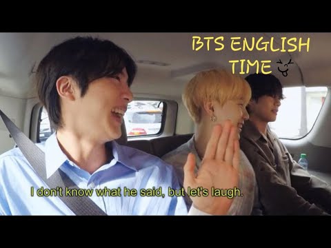 BTS ENGLISH TIME :FUNNY MOMENTS