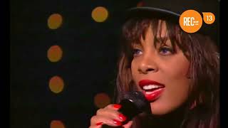 Donna Summer   Heaven&#39;s Just a Whisper Away live on TV, Chile 1992    4k