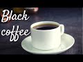 Black coffee | How to make black coffee | Black coffee with brown sugar | With instant coffee powder