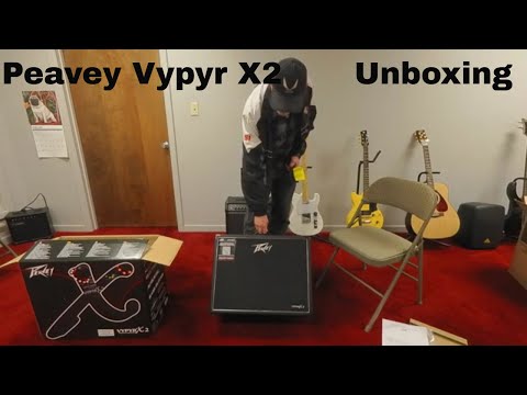 Peavey  Vypyr X2 40W  1x12 Guitar Amp Unboxing