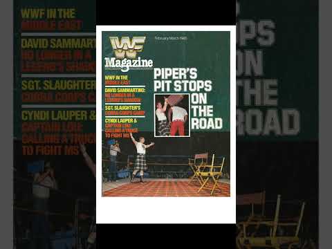 W@F Magazine February/March 1985 #wwe #wrestling #cmpunk #hulkhogan #history #romanreigns #johncena