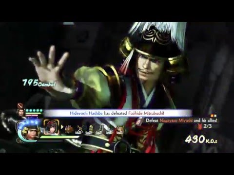Let's Play Samurai Warriors 4 - Legend of the Oda 2015 Christmas Special Part 5 of 8