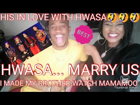 SEMI🤣 K POP FAN REACTS TO MAMAMOO마마무/HWASA... South African reacts to K POP.