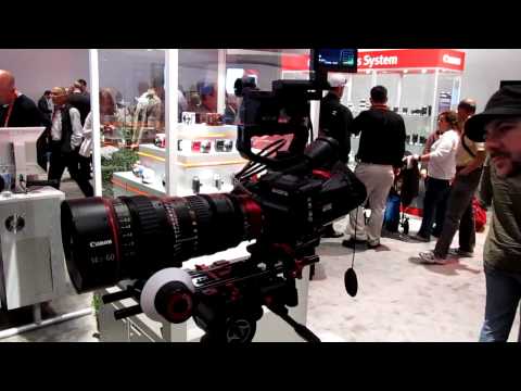CES 2012 Cannon Cinema Pro Video Camera C300