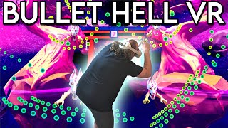 This is what a bullet hell shooter looks like in VR