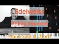 🎹Solo & Chord, Edelweiss, Phillip Keveren, Synthesia Piano