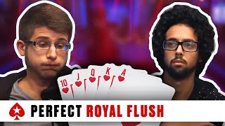 ROYAL FLUSH hits to win HUGE three-way pot ♠️  PCA 2016 Poker Event ♠️  PokerStars