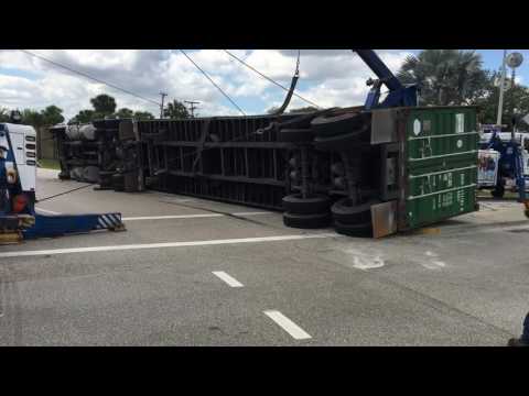 Tractor Trailer Roll Over Recovery