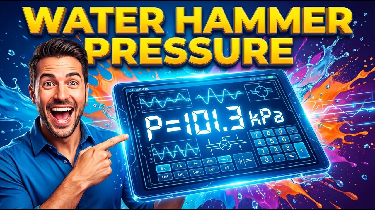 Water Hammer Pressure Calculator