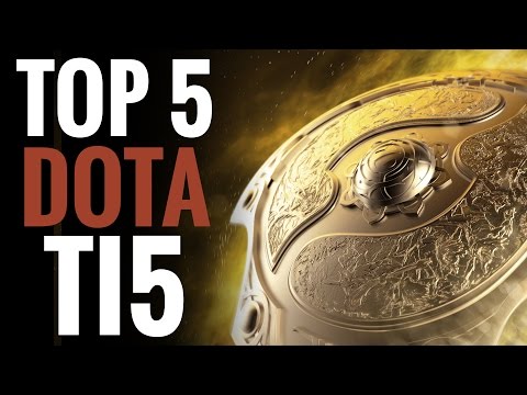 Top 5 Plays - TI5 Main Event - DOTA 2
